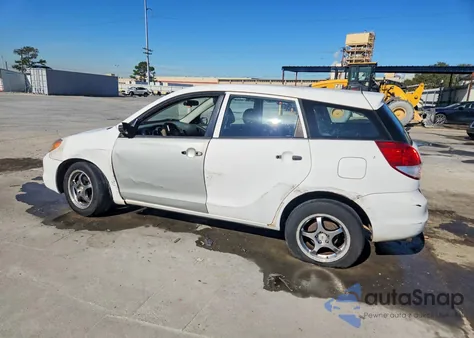 2004 Toyota Corolla Matrix Base z USA, uszkodzony, nr VIN 2T1LR32E44C168717
